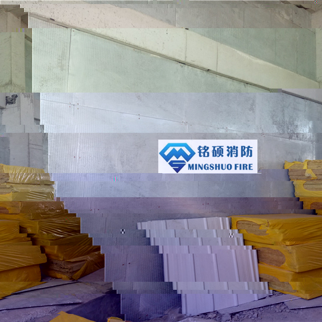 抗爆牆工藝沿釘龍骨連接節點-甘肅銘碩施工廠家